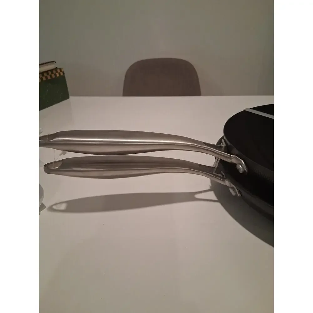 Nordic Ware 2-Piece Nonstick Divided Cookware Set Deep Sauté Pan & Skillet